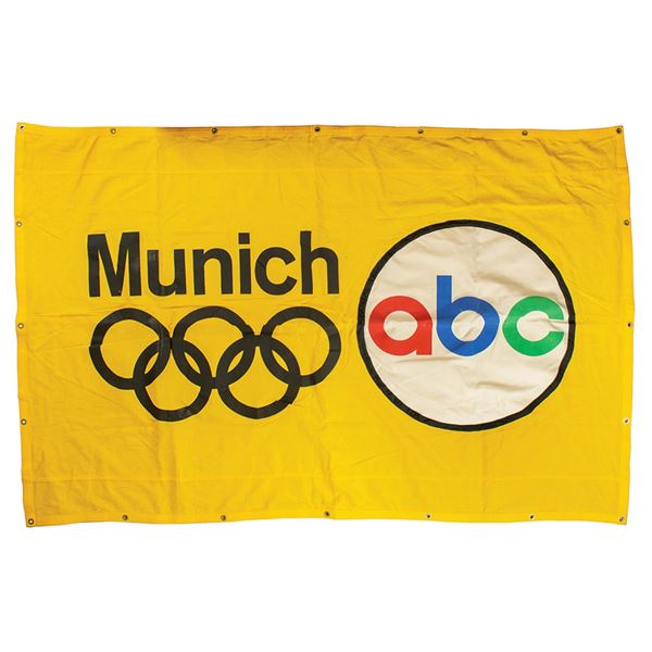 Munich 1972 Summer Olympics ABC Sports Banner
