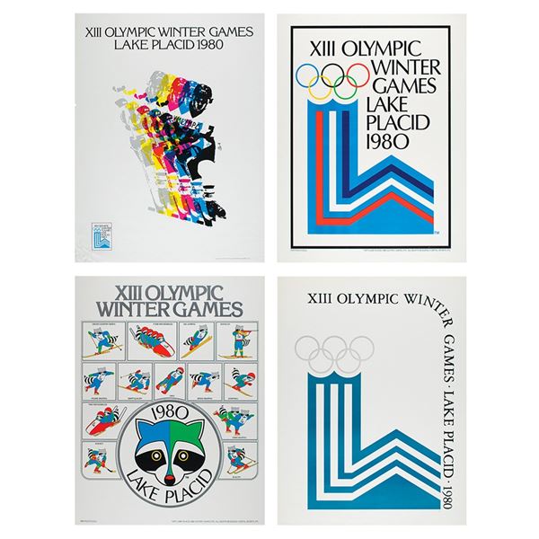 Lake Placid 1980 Winter Olympics (4) Posters