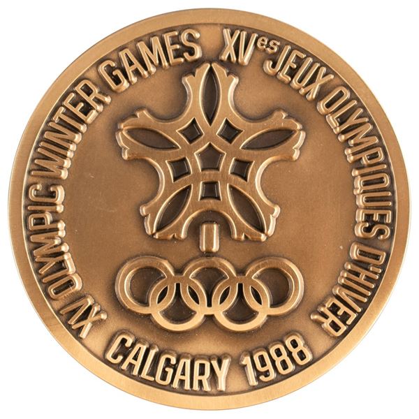 Calgary 1988 Winter Olympics Participation Medal