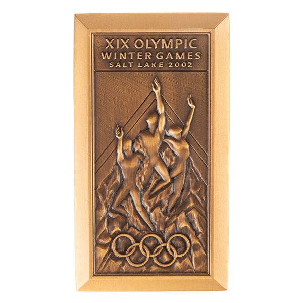 Salt Lake City 2002 Winter Olympics Participation Medal
