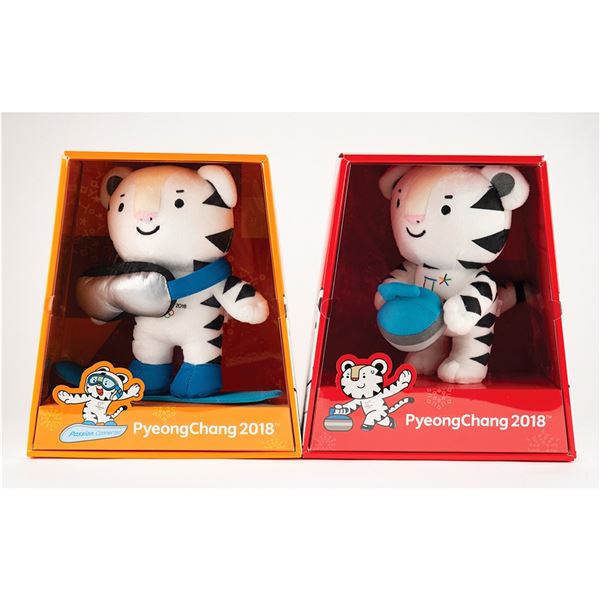 PyeongChang 2018 Winter Olympics (2) Plush Mascots