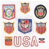 Team USA Team Members' Olympic Patch Collection
