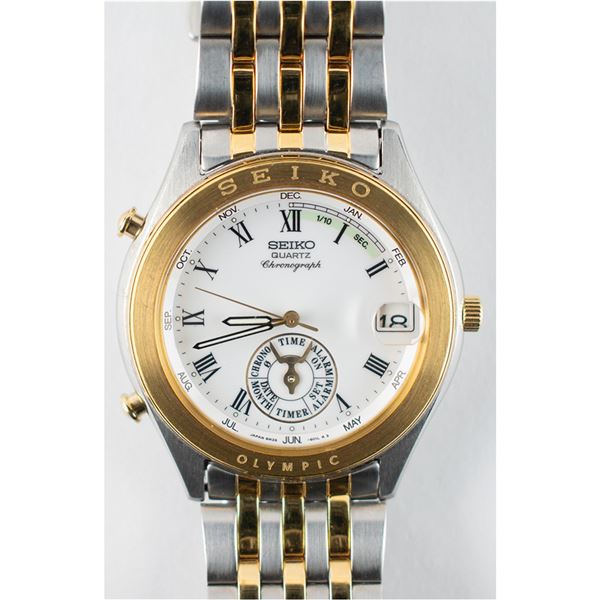 Olympic Chronograph Watch by Seiko