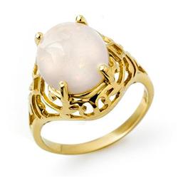 CERTIFIED QUALITY 2.55ctw OPAL LADIES RING YELLOW GOLD