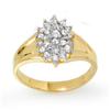 Image 1 : ACA CERTIFIED 0.25 ctw DIAMOND LADIES RING YELLOW GOLD