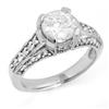 Image 1 : CERTIFIED 2.16ct DIAMOND ENGAGEMENT ANNIVERSARY RING14K