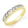 Image 1 : OVERSTOCK .25ctw ACA CERTIFIED DIAMOND BAND 14K GOLD