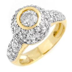 ACA CERTIFIED 2.20ctw DIAMOND ENGAGEMENT RING 14KT GOLD