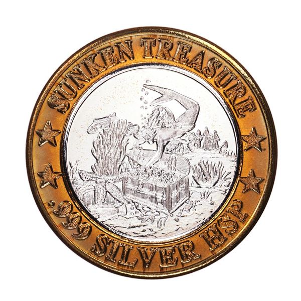 .999 Silver Luxury Cruise $10 Casino Limited Edition Gaming Token