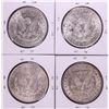 Image 2 : Lot of (4) 1889 $1 Morgan Silver Dollar Coins