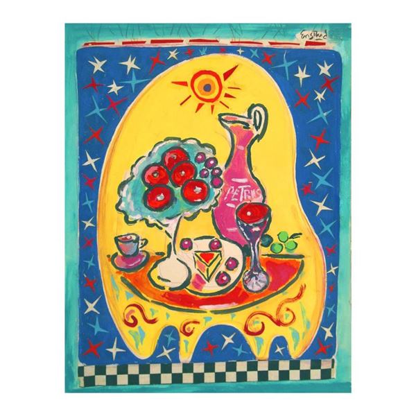 Ensrud "Petrus Still Life" Original Mixed Media on Board