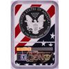 Image 2 : 2018-W $1 Proof American Silver Eagle Coin NGC PF69 Ultra Cameo Congratulations Flag