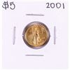 Image 1 : 2001 $5 American Gold Eagle Coin