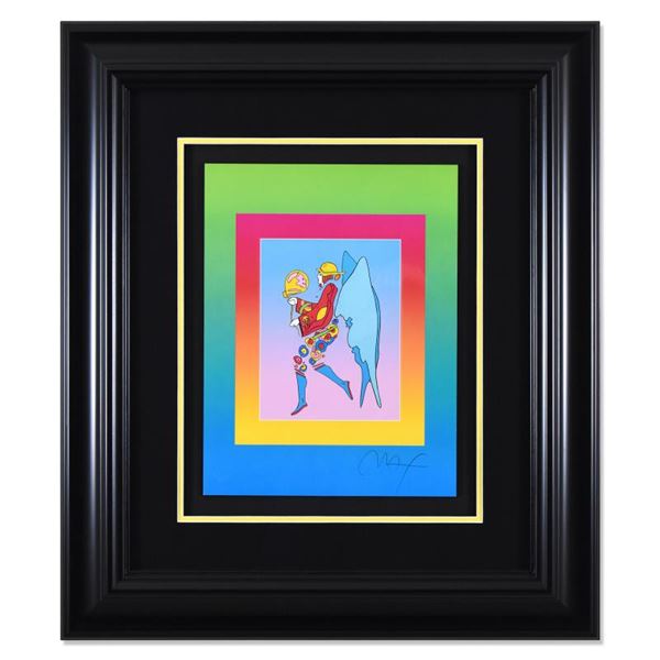 Peter Max "Tip Toe Floating on Blends" Limited Edition Lithograph on Paper