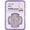Image 1 : 1921-S $1 Morgan Silver Dollar Coin NGC MS62