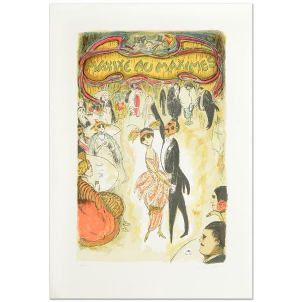 Edward Plunkett "Maxixe Au Maximes" Limited Edition Lithograph on Paper