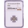 Image 1 : 1532 KB Hungary Denar 'Madonna and Child' Coin NGC XF45