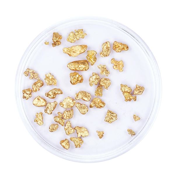 Lot of Gold Nuggets 3.21 Grams Total Weight