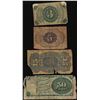 Image 2 : Lot of (4) 1860's Miscellaneous Fractional Currency Notes