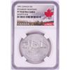 Image 1 : 1991 $1 Proof Canada Steamship Frontenac Silver Dollar Coin NGC PF70 Ultra Cameo