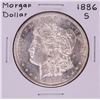 Image 1 : 1886-S $1 Morgan Silver Dollar Coin