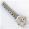 Image 7 : Rolex Ladies Two Tone Steel & Gold MOP Diamond & Ruby Datejust Wristwatch
