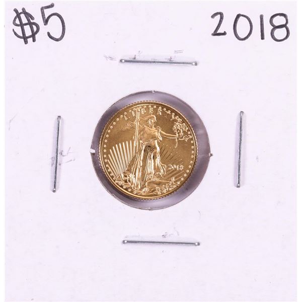 2018 $5 American Gold Eagle Coin