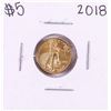 Image 1 : 2018 $5 American Gold Eagle Coin