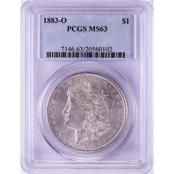 1883-O $1 Morgan Silver Dollar Coin PCGS MS63