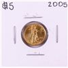 Image 1 : 2005 $5 American Gold Eagle Coin