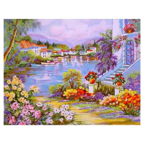 Zina Roitman "River Side" Limited Edition Serigraph on Paper