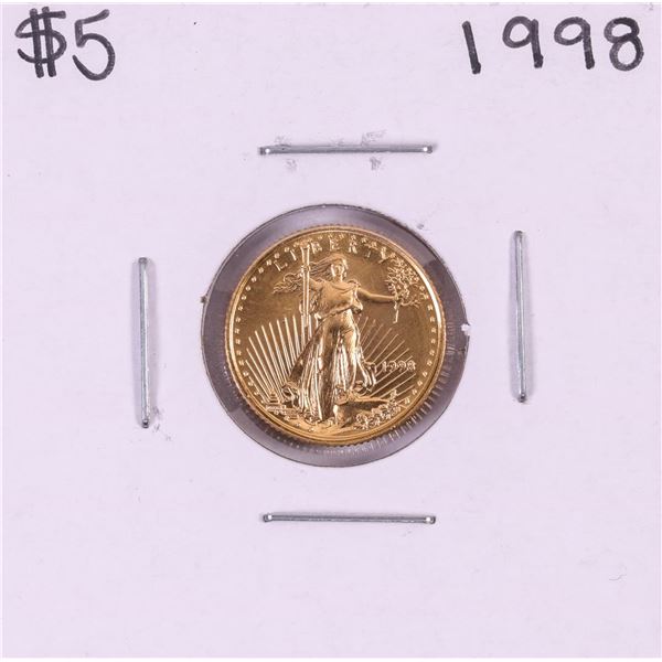 1998 $5 American Gold Eagle Coin