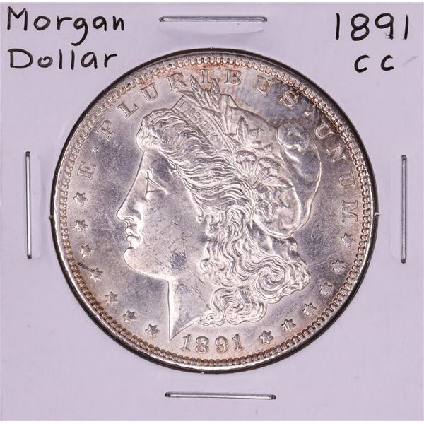 1891-CC $1 Morgan Silver Dollar Coin