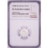 Image 1 : 1998-W $10 Proof American Platinum Eagle Coin NGC PF70 Ultra Cameo