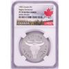 Image 1 : 1982 $1 Proof Canada Regina Centennial Silver Dollar Coin NGC PF70 Ultra Cameo