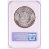 Image 2 : 1887 $1 Morgan Silver Dollar Coin NGC MS65 Old Fatty Holder