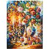 Image 1 : Afremov (1955-2019) "Shabbat" Limited Edition Giclee on Canvas
