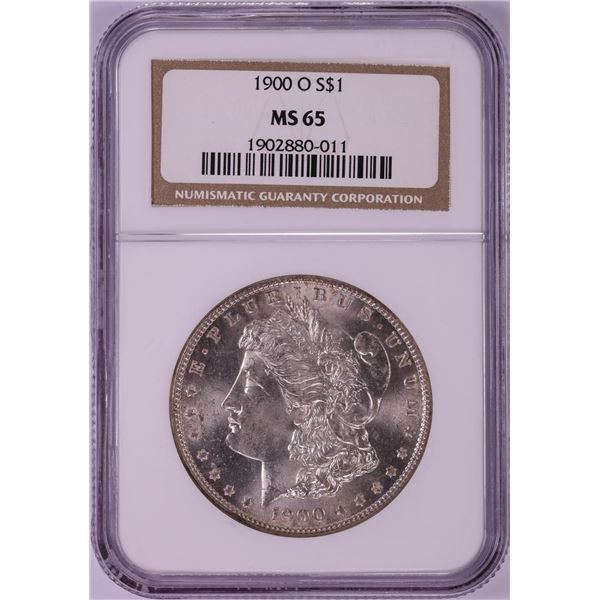 1900-O $1 Morgan Silver Dollar Coin NGC MS65