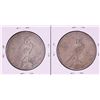 Image 2 : Lot of 1934-S & 1935-S $1 Peace Silver Dollar Coins