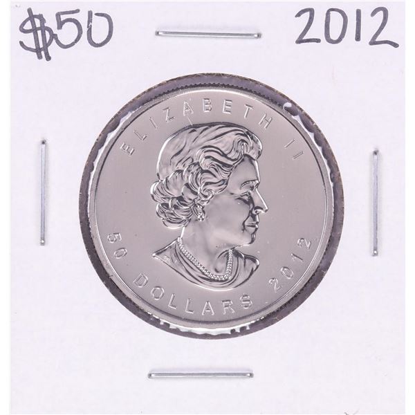 2012 $50 Canada 1oz. Platinum Maple Leaf Coin