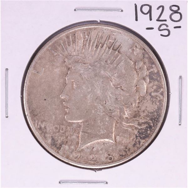 1928-S $1 Peace Silver Dollar Coin