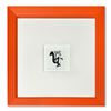 Image 1 : "Pepe le Pew" Framed Limited Edition Etching with Hand-Tinted Color