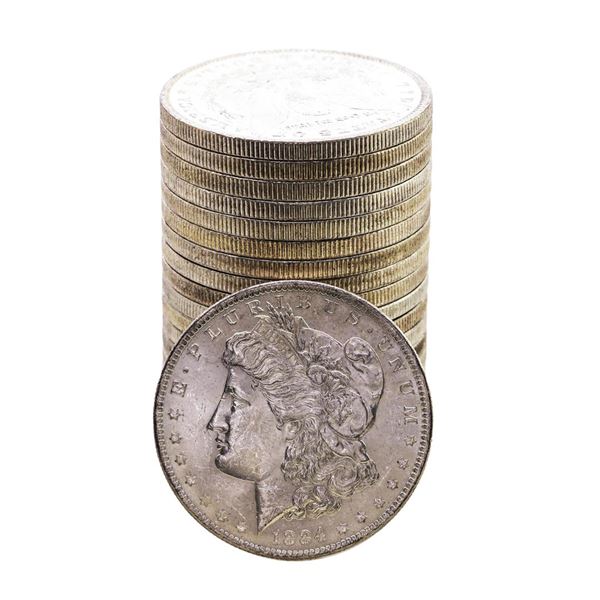 Roll of (20) Brilliant Uncirculated 1884-O $1 Morgan Silver Dollar Coins