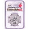 Image 1 : 1990 $1 Canada Henry Kelsey Tercentenary Silver Dollar Coin NGC MS70 DPL