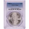 Image 1 : 1882-S $1 Morgan Silver Dollar Coin PCGS MS64