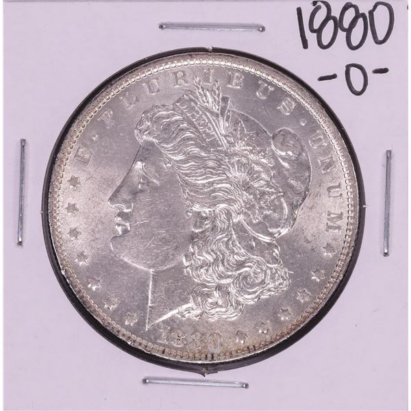 1880-O Micro O $1 Morgan Silver Dollar Coin
