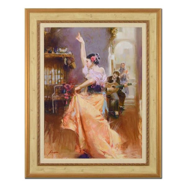 Pino (1939-2010) "Isabella" Limited Edition Giclee on Canvas