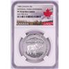 Image 1 : 1985 $1 Proof Canada National Parks Centennial Silver Dollar Coin NGC PF70 Ultra Cameo