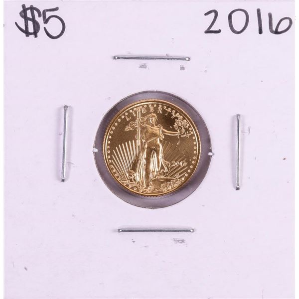2016 $5 American Gold Eagle Coin