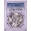 Image 1 : 1887 $1 Morgan Silver Dollar Coin PCGS MS64